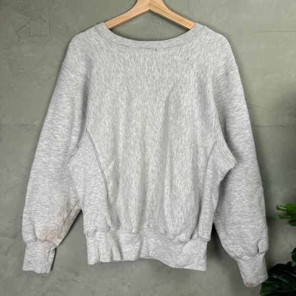 MacGregor Sporting Goods 1970s Sand Knit Medium USA Made Weave Sweatshirt - Picture 5 of 7